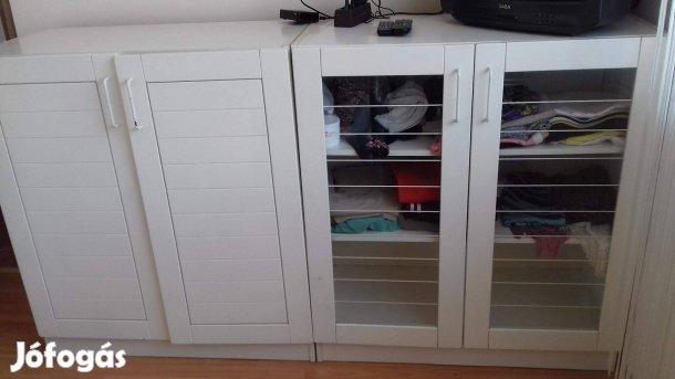 Alacsony nappali szekrénysor pl tetőtérbe 7 db-os