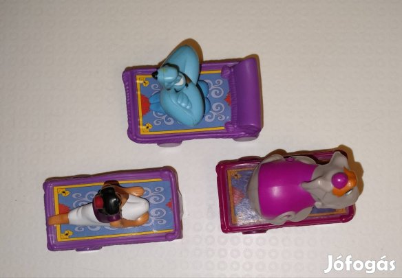 Aladdin 3 db figura műanyag egyben 4000 Ft