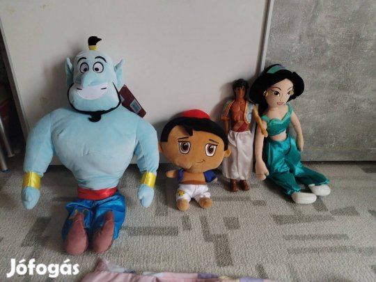 Aladdin Jinn Jasmine Plüss Ágynemű