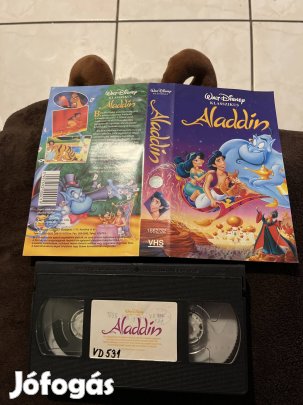 Aladdin disney mese vhs 