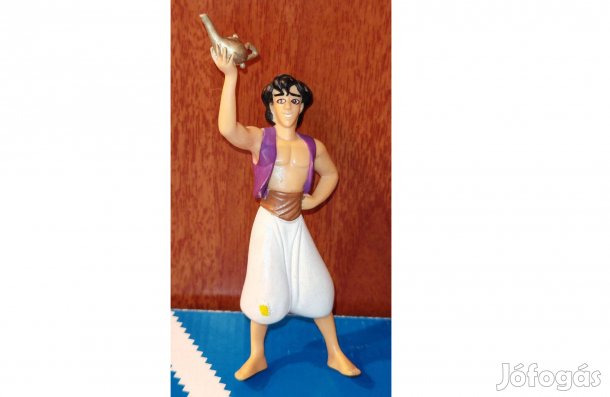 Aladdin eredeti Disney műanyag kézzel festett figura