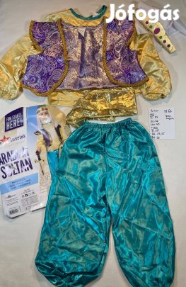 Aladdin jelmez 3-4 év M66