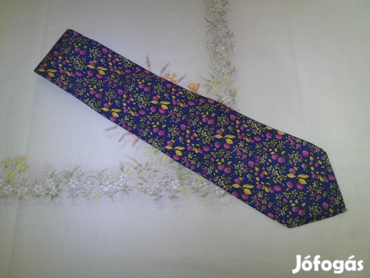 Alain Tigaret francia szeder mintás nyakkendő