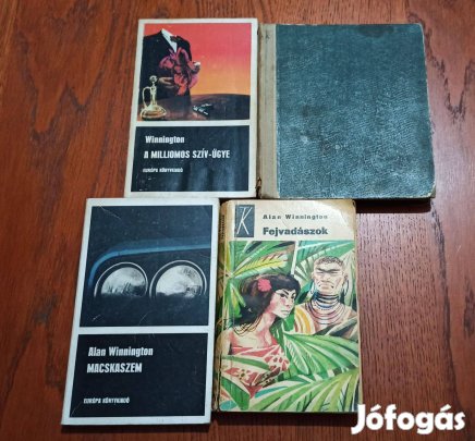 Alan Winnington könyvcsomag / 4 db könyv