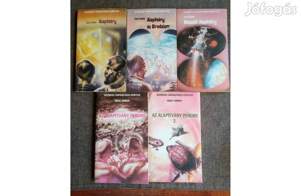 Alapítvány trilógia I-II-III Az Alapitvány Pereme I+II Isaac Asimov