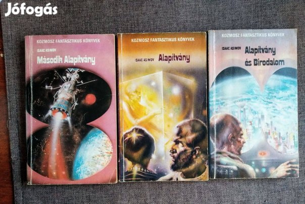 Alapítvány trilógia I-II-III Isaac Asimov