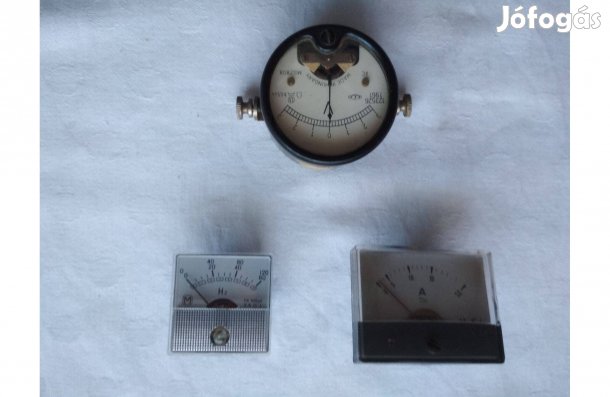 Alapműszerek 3 db kisebb méretű