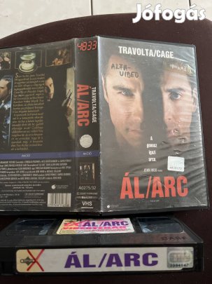 Álarc akció vhs 
