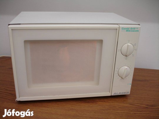 Alaska NT-850 G Grillezős Mikrohullámú Sütő Jól működik, Nagy Méret!