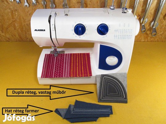 Alaska Overlock programos varrógép 5 év garanciával (elkelt)
