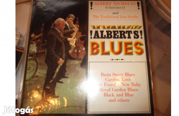 Albert Nicholas Blues bakelit hanglemez eladó