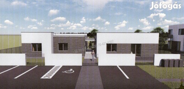 Albertirsán újépítésű családiház  57 nm.-es lakása A+ energetikával el