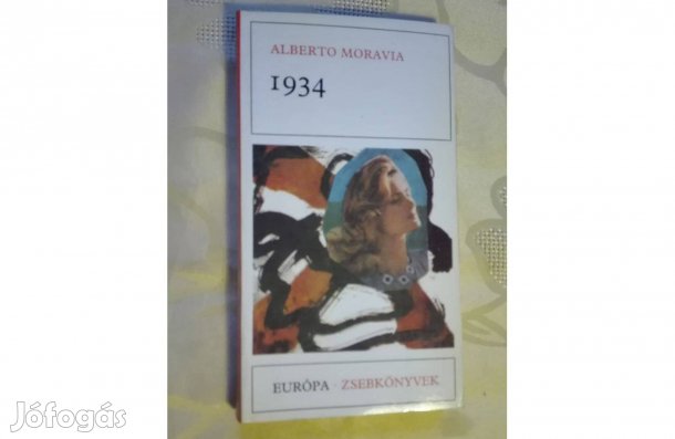 Alberto Moravia:1934, Európa Zsebkönyvek sorozat, olvasatlan