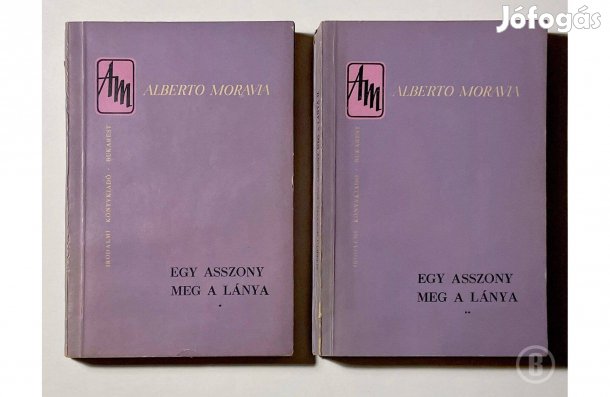 Alberto Moravia: Egy asszony meg a lánya 1,2 - (Csak személyesen!)