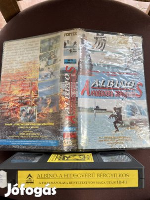 Albino a hidegvérű bérgyilkos vhs  akció