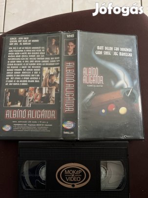 Albínó aligátor thriller vhs 