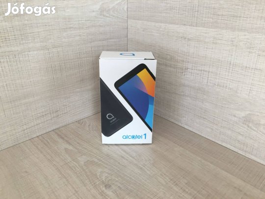 Alcatel 1, Black, 16 GB, Dual SIM, Új (0 Perces)!