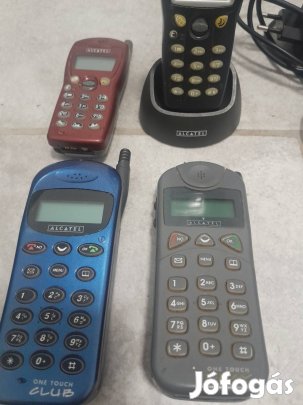Alcatel nyomógombos mobiltelefonok 