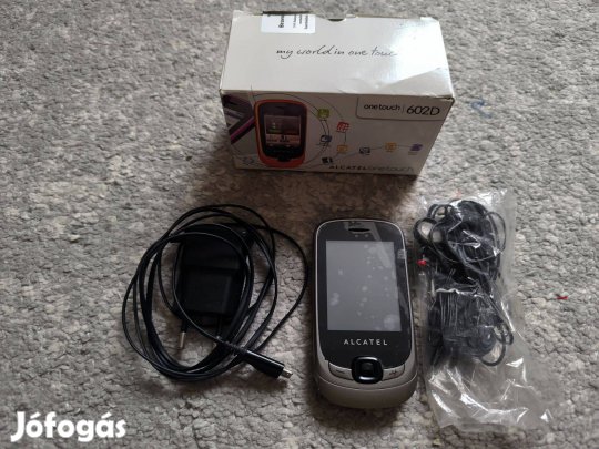 Alcatel one touch 602D titan szürke mobiltelefon
