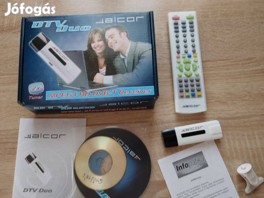 Alcor DTV Duo MPEG4 HD DVB-T receiver számítógéphez