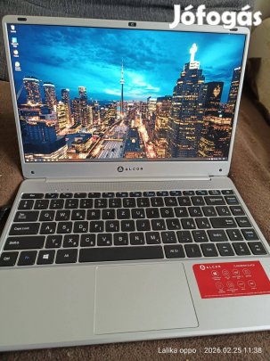 Alcor Snugbook N1431I Core i3 5. generációs eladó akksi nem jó ,hálóza