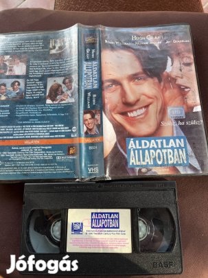 Áldatlan állapotban vigjáték vhs 