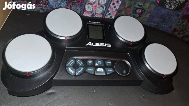 Alesis Compactkit 4 elektronikus dob gyakorlópad megkímélt