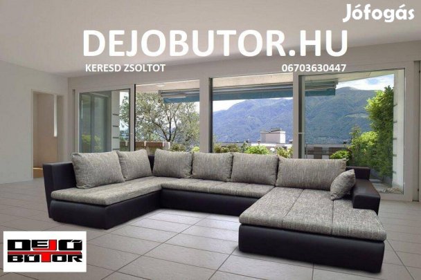Alessia kanapé ülőgarnitúra 210x375x210 cm sarok ualak szürke