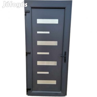 Alex Műanyag Bejárati Ajtó / 98x208 / Antracit
