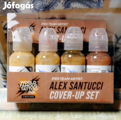 Alex Santucci cover up bőr színű tetováló festék