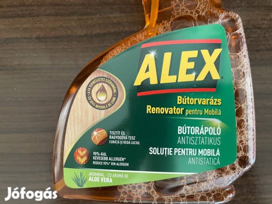 Alex bútorvarázs spray Aloe vera antisztatikus