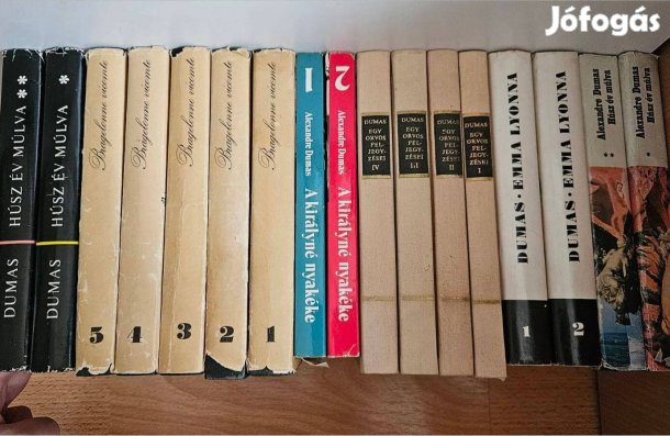 Alexandre Dumas könyvek