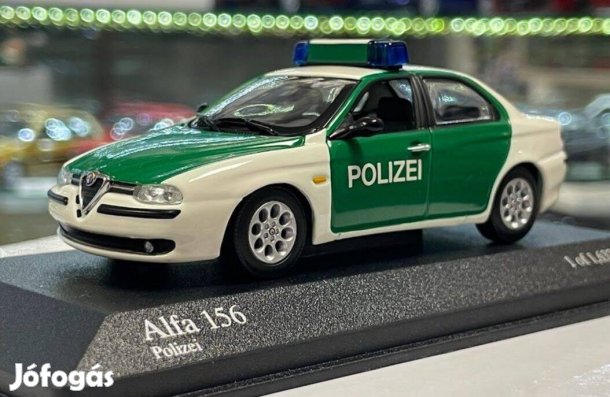 Alfa Romeo 156 Polizei 1997 1:43 Minichamps 400120790 Limited Ed 1632