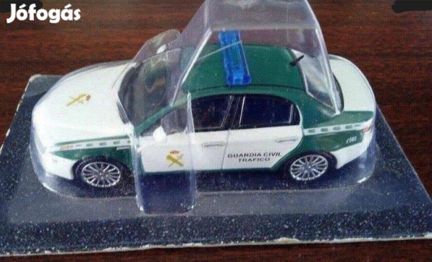 Alfa Romeo 159 spanyol rendörseg kisauto modell 1/43 Eladó