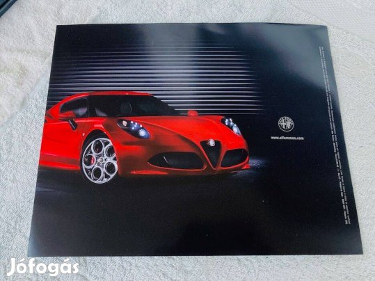Alfa Romeo 4C katalógus, prospektus