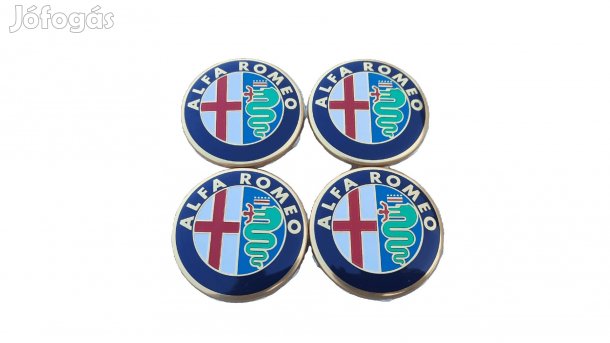 Alfa Romeo 60mm felni díszkupak közép felnikupak kerékagy kupak