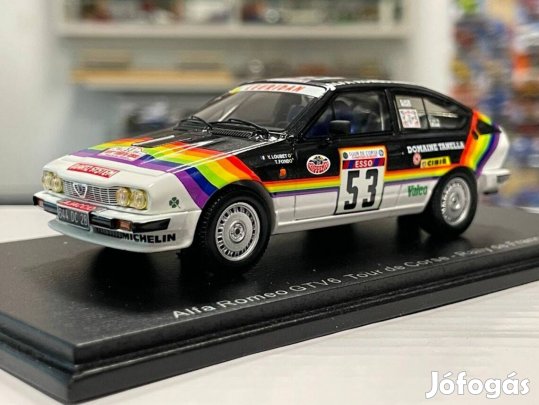 Alfa Romeo GTV6 No.53 Rally Tour De Corse 1982 1:43 Spark S9350
