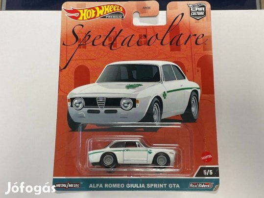 Alfa Romeo Giulia Sprint GTA 1965 1:64 Hot Wheels Premium