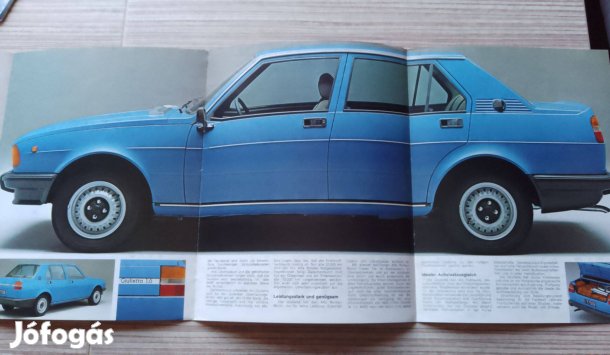 Alfa Romeo Giulietta prospektus, katalógus