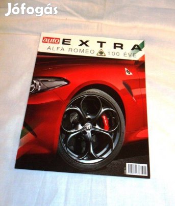 Alfa Romeo autós vastag magazin ujj