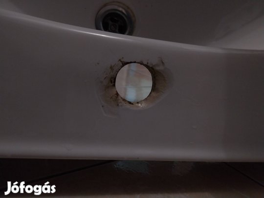 Alföldi mosdókagyló, Grohe csappal, szifonnal