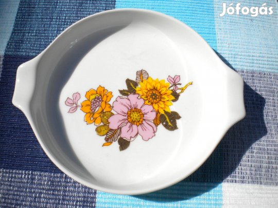 Alföldi porcelán Bella mintás kis tálka, hamutál