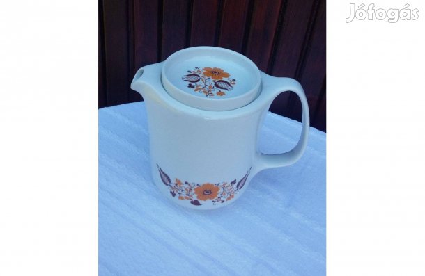 Alföldi porcelán Panni mintás teás kancsó, kiöntő