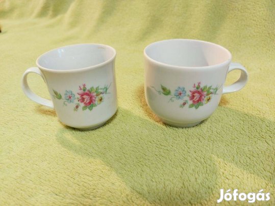 Alföldi porcelán festett kávéscsésze