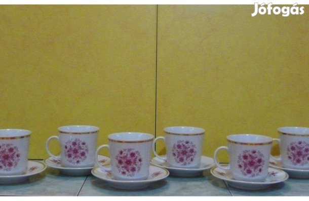 Alföldi porcelán kávéscsésze készlet