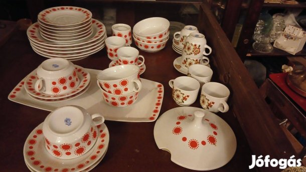 Alföldi porcelán napocskás Centrum varia leveses tányérok 6 db