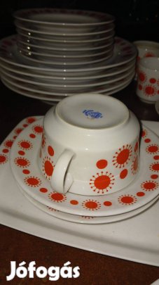 Alföldi porcelán napocskás Centrum varia teás csészék