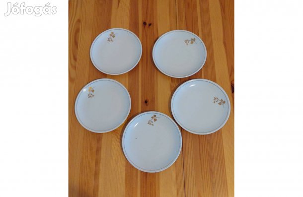 Alföldi porcelán süteményes tányér 5 db