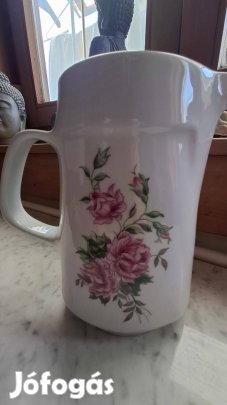 Alföldi porcelán virágmintás kancsó / kiöntő 18,5 cm, hibátlan