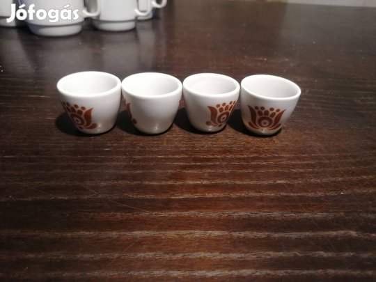 Alföldi retro tulipán mintás kupica 